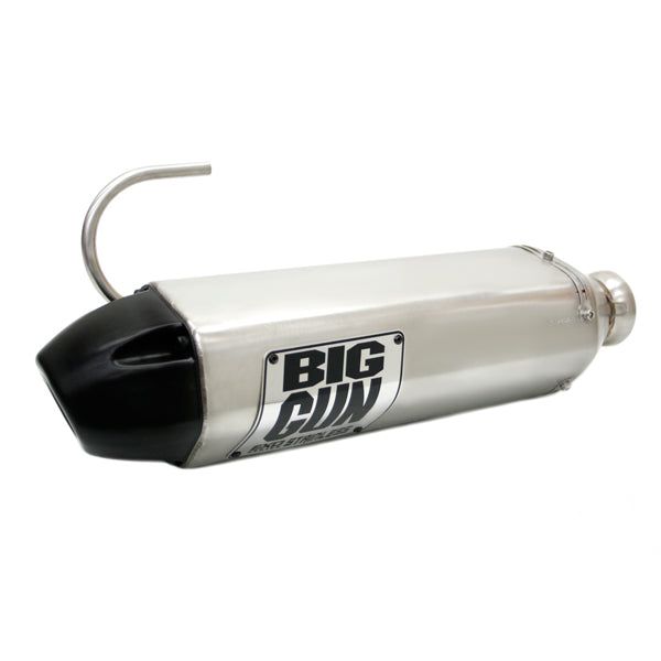 Big Gun EXO S Slip-On Exhaust Stainless Steel With Black Tip 14-5802