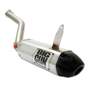 Big Gun EXO S Slip-On Exhaust Stainless Steel With Black Tip 14-6852