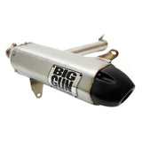 Big Gun EXO S Slip-On Exhaust Stainless Steel With Black Tip 14-6932