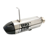 Big Gun EXO S Slip-On Exhaust Stainless Steel With Black Tip 14-7332