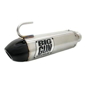 Big Gun EXO S Slip-On Exhaust Stainless Steel With Black Tip 14-7502