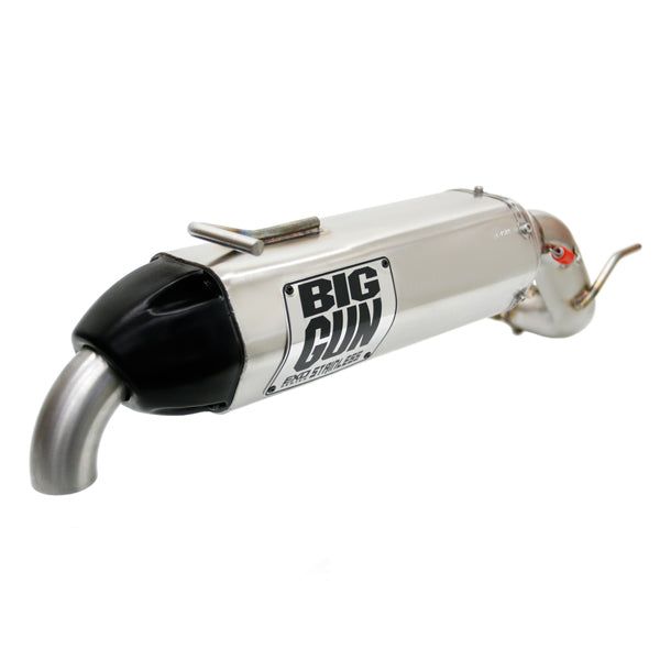 Big Gun EXO S Slip-On Exhaust Stainless Steel With Black Tip 14-7512