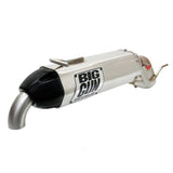 Big Gun EXO S Slip-On Exhaust Stainless Steel With Black Tip 14-7512