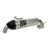 Big Gun EXO S Slip-On Exhaust Stainless Steel With Black Tip 14-7542