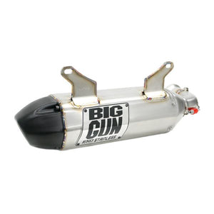 Big Gun EXO S Slip-On Exhaust Stainless Steel With Black Tip 14-7582