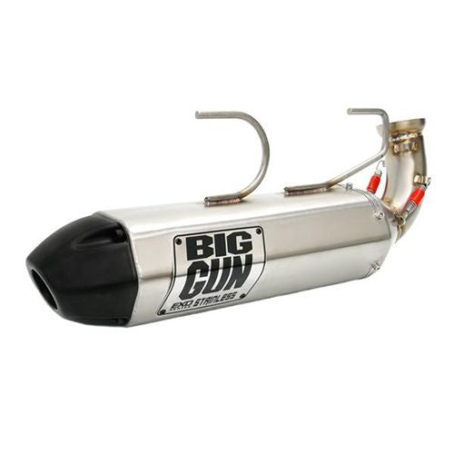 Big Gun EXO S Slip-On Exhaust Stainless Steel With Black Tip 14-7612