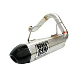Big Gun EXO S Slip-On Exhaust Stainless Steel With Black Tip 14-7632
