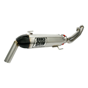 Big Gun EXO S Full Exhaust System Stainless Steel With Black Tip 14-7653
