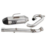 Big Gun EXO S Slip-On Exhaust Stainless Steel With Black Tip 14-7803