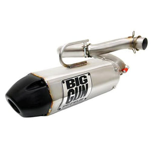 Big Gun EXO S Slip-On Exhaust Stainless Steel With Black Tip 14-7812