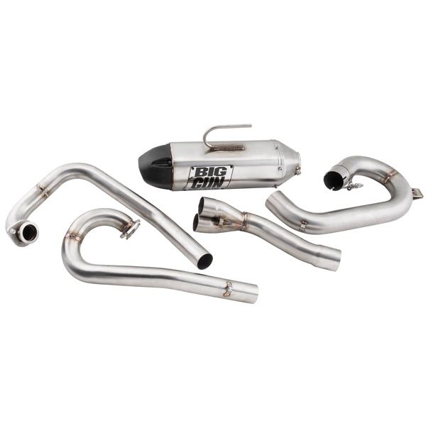 Big Gun EXO S Full Exhaust System Stainless Steel With Black Tip 14-7833