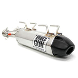 Big Gun EXO S Slip-On Exhaust Stainless Steel With Black Tip 14-8112