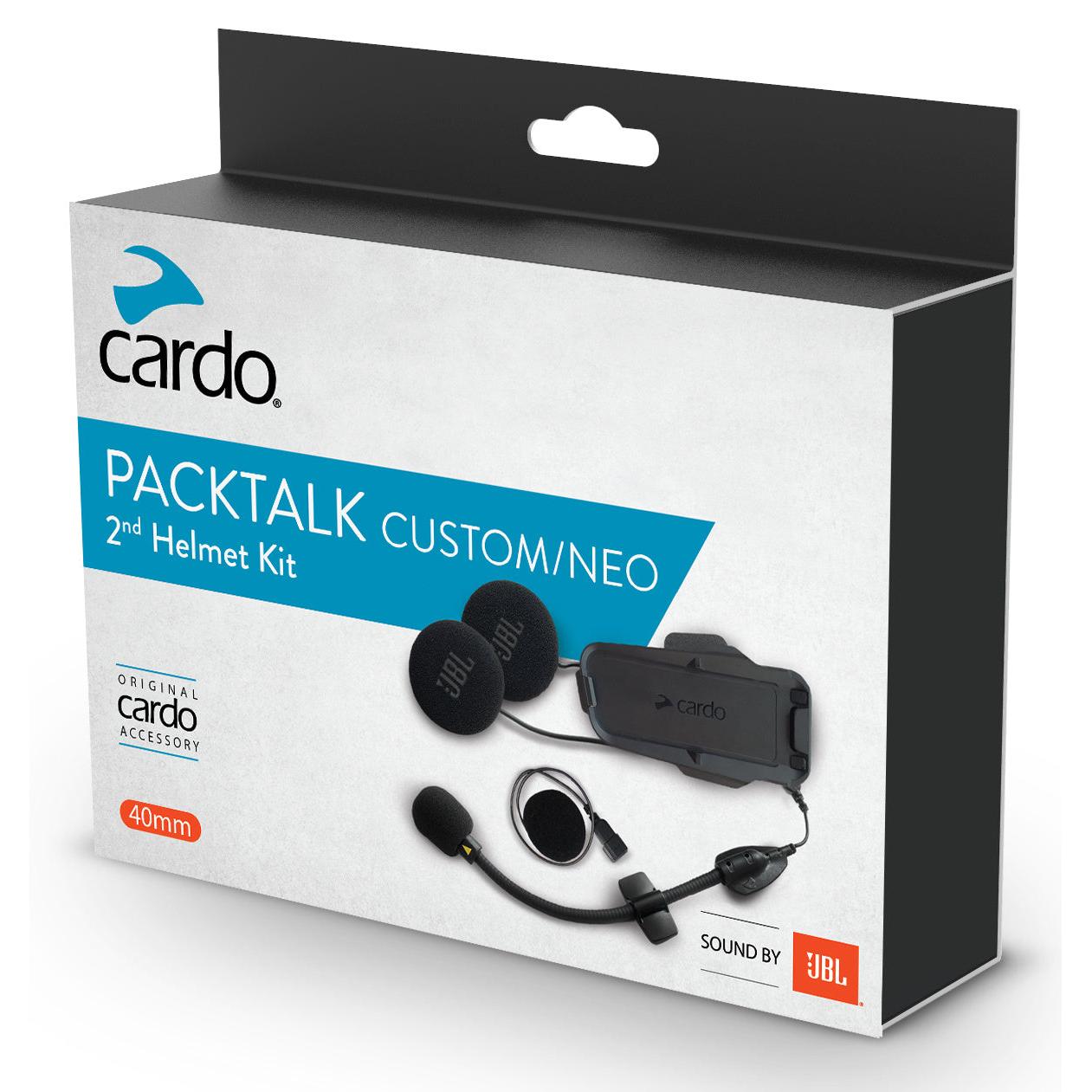 Cardo Packtalk Intercom Neo 2nd Helmet Kit JBL ACC00016