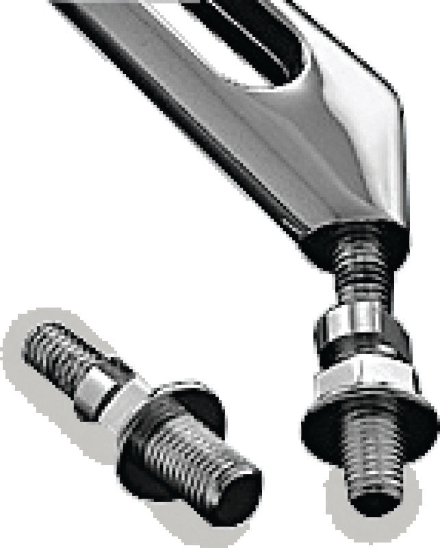Kuryakyn Chrome Mirror Adapter Metric 1411