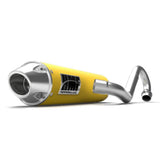 HMF Muffler Can-Am DS450 08-15 Can-Am Yellow Performance Full System Exhaust Euro End Cap