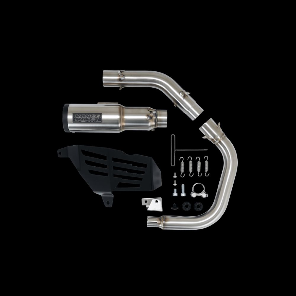 Vance & Hines Hi Output 1-1 Slip-On Exhaust Stainless Steel For Honda Monkey Z125M Mini Moto 2019-2024