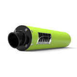 HMF Muffler Can-Am Outlander 1000 13-24 Venom Green Performance Slip On Exhaust Black Turn Down End Cap
