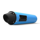 HMF Muffler Can-Am Outlander 1000 13-24 Octane Blue Performance Slip On Exhaust Blackout Euro End Cap