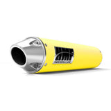 HMF Muffler Can-Am Outlander 1000 13-24 Sunburst Yellow Performance Slip On Exhaust Euro End Cap