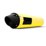 HMF Muffler Can-Am Outlander 1000 13-24 Sunburst Yellow Performance Slip On Exhaust Blackout Euro End Cap