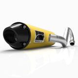 HMF Muffler Can-Am Outlander 1000 13-24 Can-Am Yellow Performance Full System Exhaust Black Euro End Cap