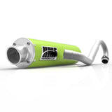 HMF Muffler Can-Am Outlander 1000 13-24 Venom Green Performance Full System Exhaust Turn Down End Cap
