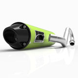 HMF Muffler Can-Am Outlander 1000 13-24 Venom Green Performance Full System Exhaust Black Euro End Cap