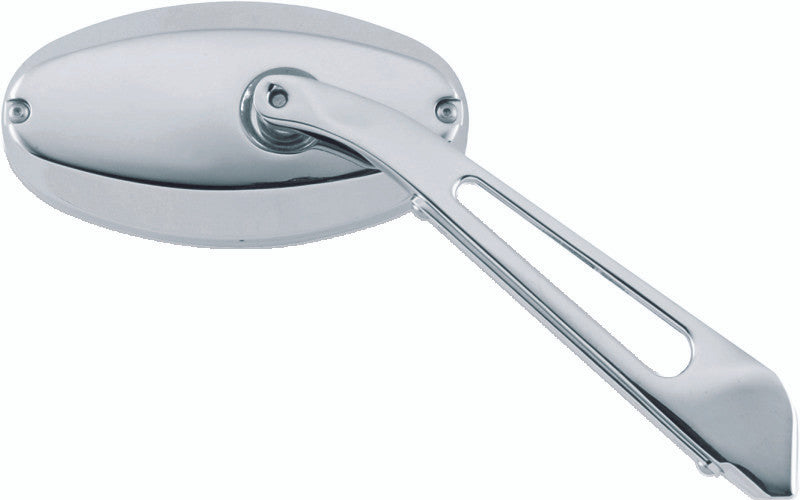 Kuryakyn Chrome Ellipse Mirror Flat Glass 1437