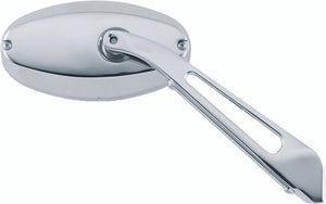 Kuryakyn Chrome Ellipse Mirror Flat Glass 1437
