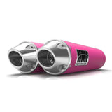 HMF Muffler Can-Am Renegade 1000 12-25 Pink Performance Dual Slip On Exhaust Euro End Cap