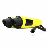 HMF Muffler Can-Am Renegade 1000 12-25 Sunburst Yellow Performance Dual Full System Exhaust Blackout Euro End Cap