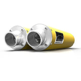 HMF Muffler Can-Am Renegade 500/850 12-22 Can-Am Yellow Performance Dual Slip On Exhaust Turn Down End Cap