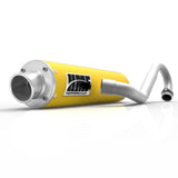 HMF Muffler Can-Am Outlander 500-850/XMR 12-24 Can-Am Yellow Performance Full System Exhaust Turn Down End Cap