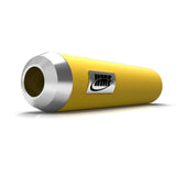 HMF Muffler Can-Am DS90 10-23 Can-Am Yellow Performance Slip On Exhaust Mini End Cap