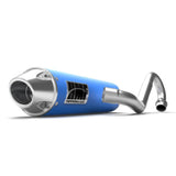 HMF Muffler Can-Am Outlander 1000 MAX 13-24 Octane Blue Performance Full System Exhaust Euro End Cap