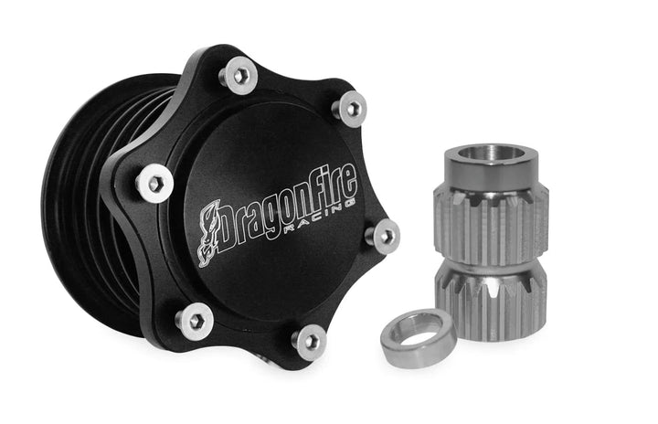 Quick-Release Hub Kit For DragonFire Steering Wheels - Maverick (non X3 models)/Commander - Black - 04-2049