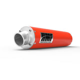 HMF Muffler Can-Am Outlander 450 15-23 Can-Am Red Performance Slip On Exhaust Turn Down End Cap