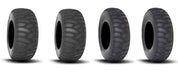System 3 Set Of Two SS360 Sand/Snow Bias Tires (2 Ply) 30x10-14 And Two 30x12-14 Tires