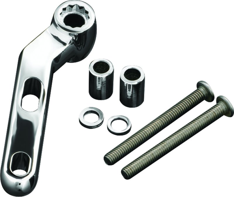 Kuryakyn Chrome Drink Holder Clutch Or Brake Perch Mount Kit 1472