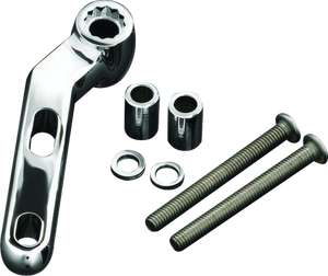 Kuryakyn Chrome Drink Holder Clutch Or Brake Perch Mount Kit 1472