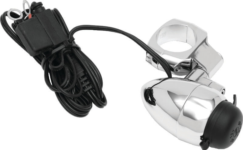 Kuryakyn Chrome Electrical Power Point With 1-1/4in Bar Mount 1476