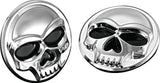 Kuryakyn Chrome Universal Zombie Medallions 2in Diameter 1491