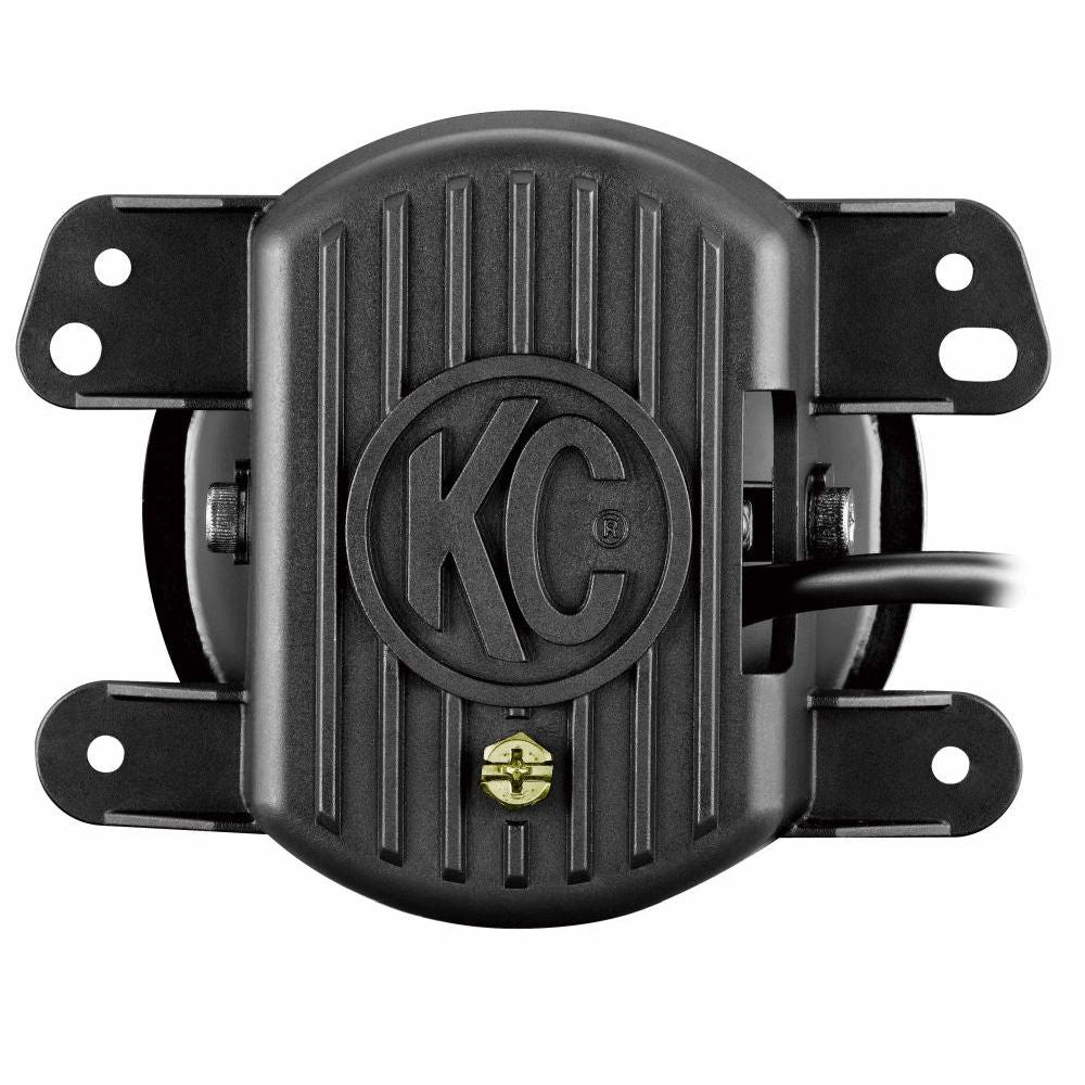 KC HiLiTES 4" Gravity LED G4 SAE Fog Light - Fog Beam - Single - 07-09 Jeep JK
