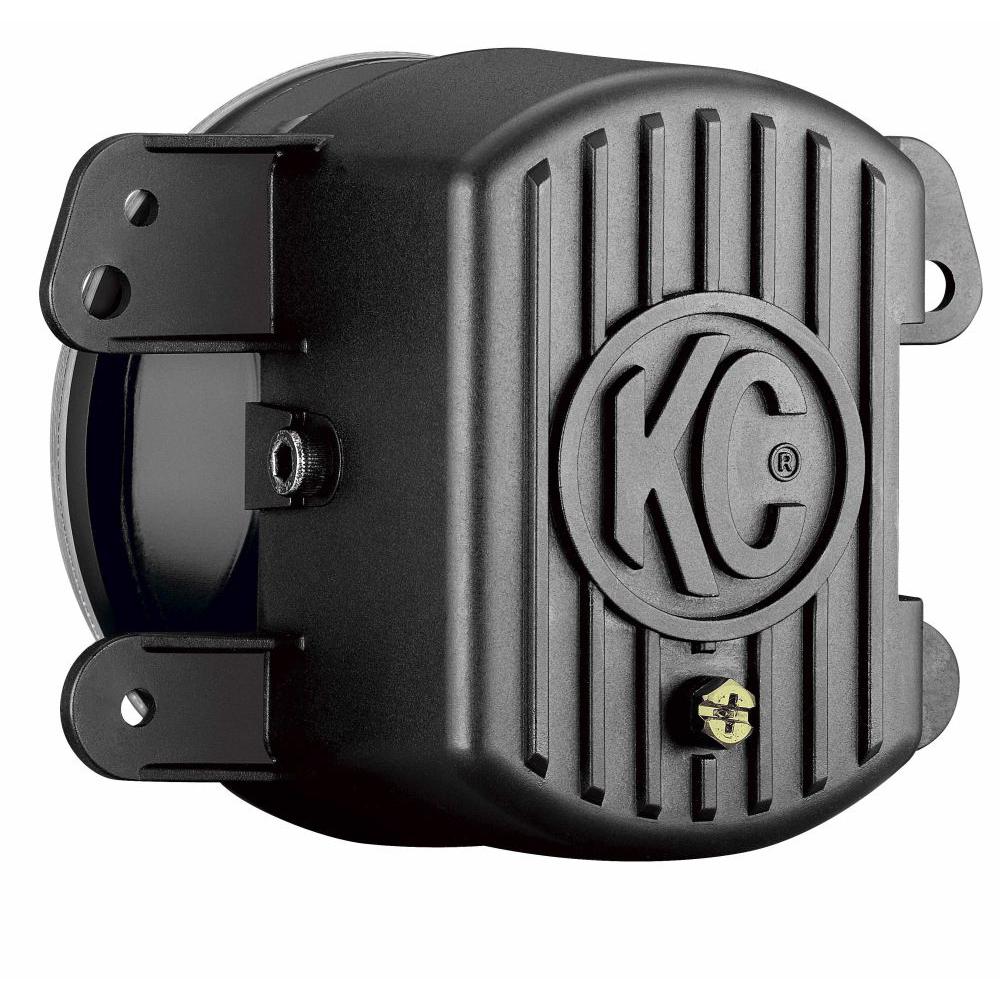 KC HiLiTES 4" Gravity LED G4 SAE Fog Light - Fog Beam - Single - 07-09 Jeep JK