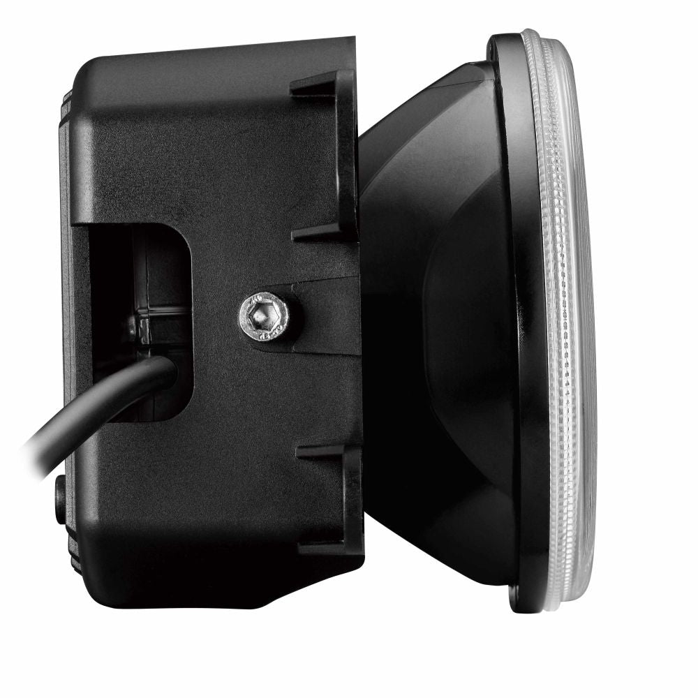 KC HiLiTES 4" Gravity LED G4 SAE Fog Light - Fog Beam - Single - 07-09 Jeep JK