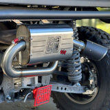 Big Gun Explorer Slip-On Exhaust Stainless Steel With Carbon Fiber Tip 15-2362