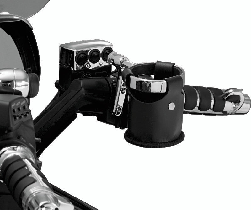 Kuryakyn Chrome Beverage Carrier Perch Mount 1500