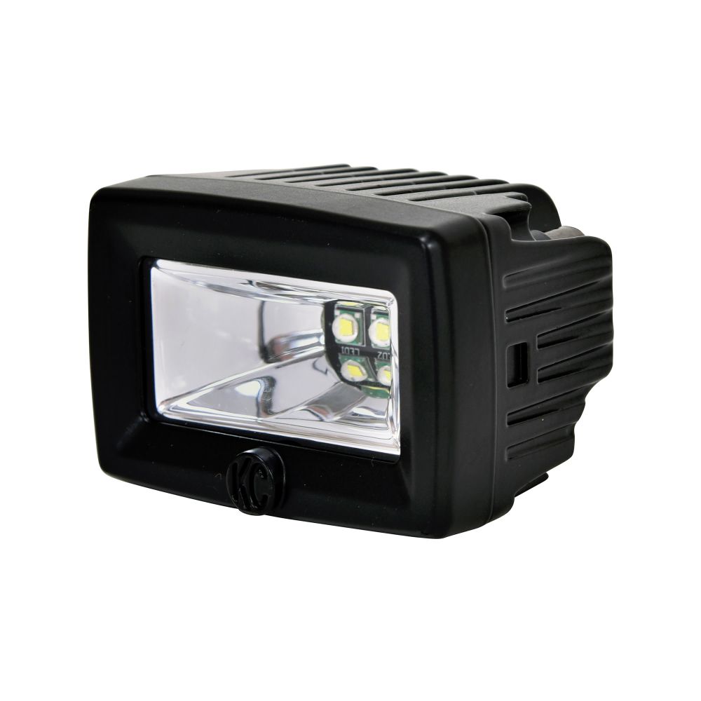 KC HiLiTES 2" C-Series C2 LED - Single Light - Backup - 20W Flood Beam 1519