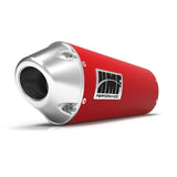 HMF Muffler Can-Am Spyder RS 08-12 Red Performance Slip On Exhaust Euro End Cap