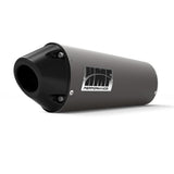 HMF Muffler Can-Am Spyder RS 13-14 Gun Metal Performance Slip On Exhaust Black Euro End Cap